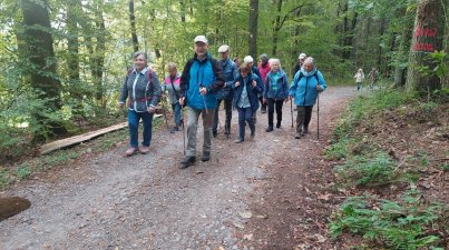 Wanderung auf den Höhenweg Tromm