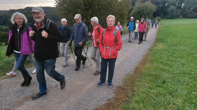 Wanderung auf den Höhenweg Tromm