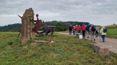 Wanderung auf den Höhenweg Tromm