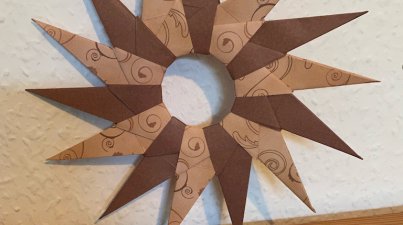 Sternebastelangebot (Muster-Sterne)