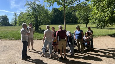 Auf dem Weg zum Kirchberghäuschen.